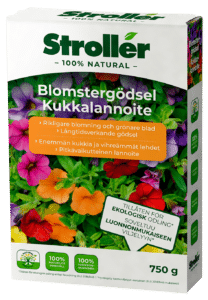 Stroller 100% Natural Kukkalannoite 750g